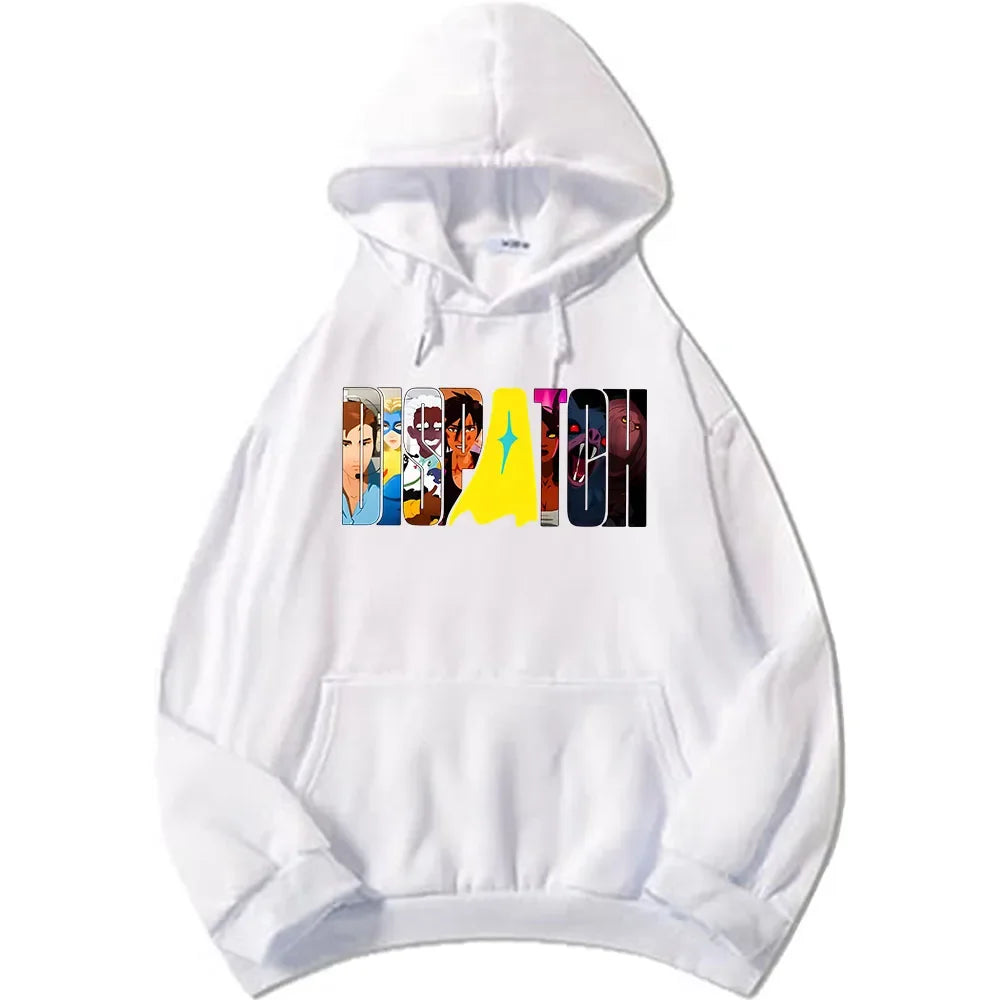 Dispatch Logo Hoodie White