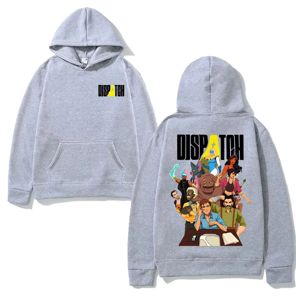 Dispatch Team Hoodie Grey