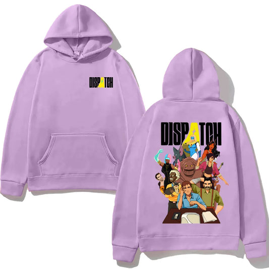 Dispatch Team Hoodie purple