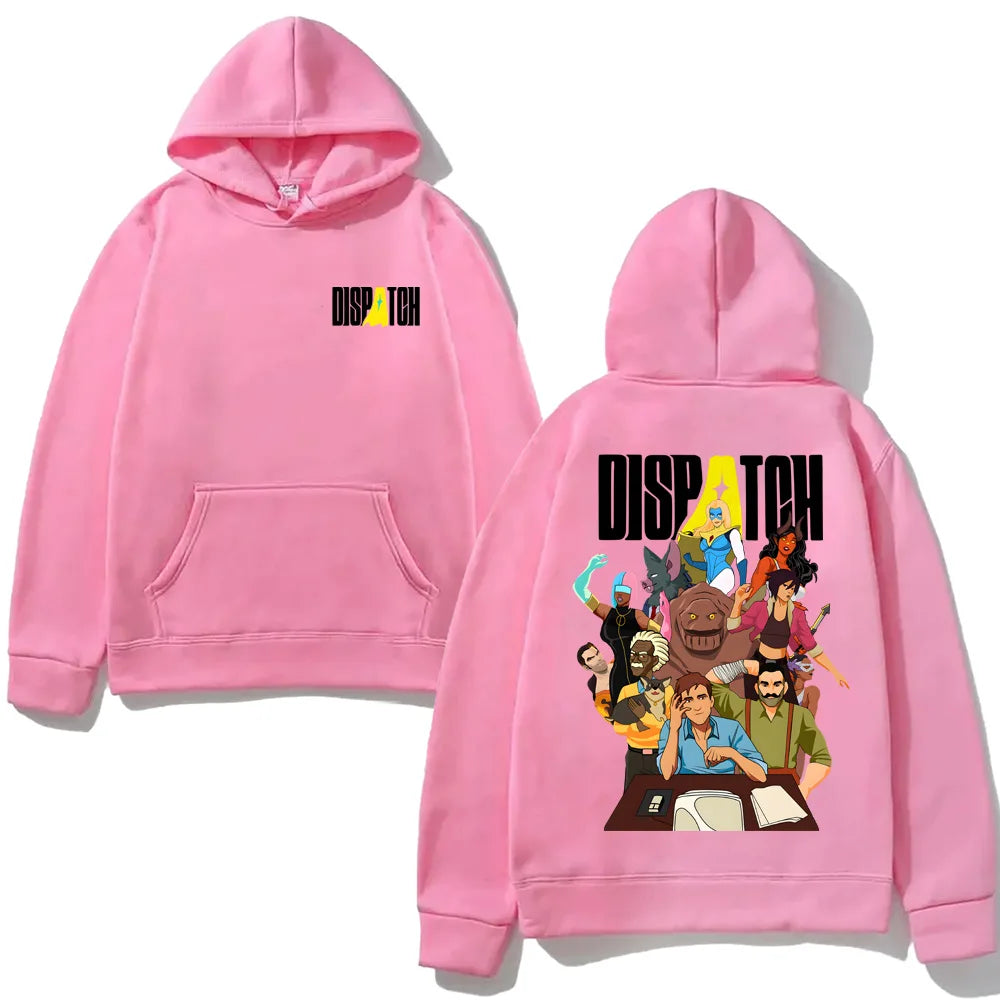 Dispatch Team Hoodie Pink
