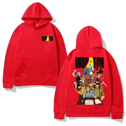 Dispatch Team Hoodie Red