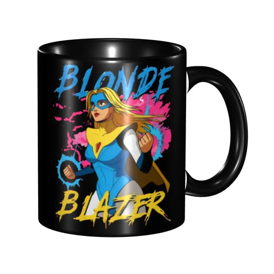 Dispatch Blonde Blazer Graffiti Mug Alt