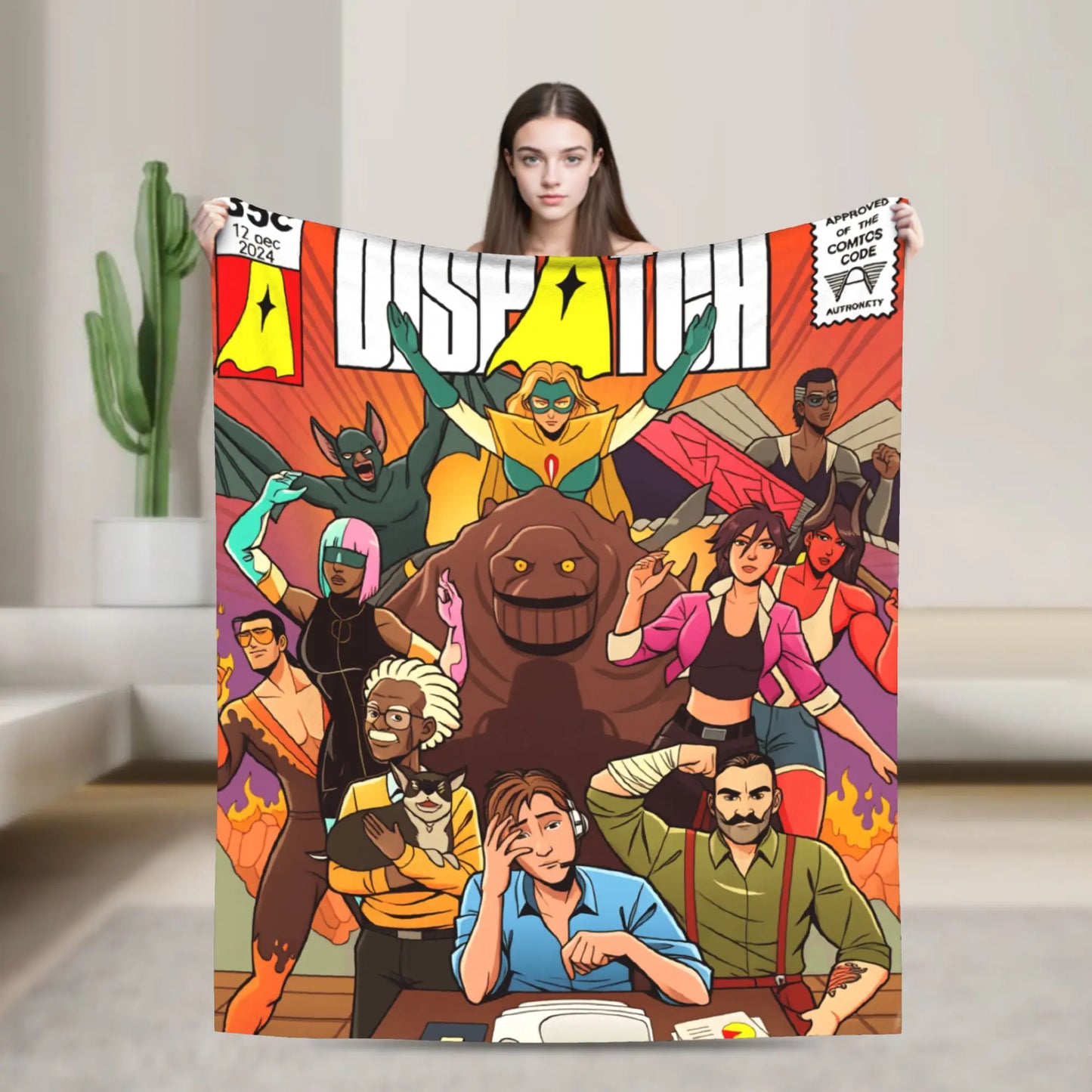 Dispatch Team Unity Blanket