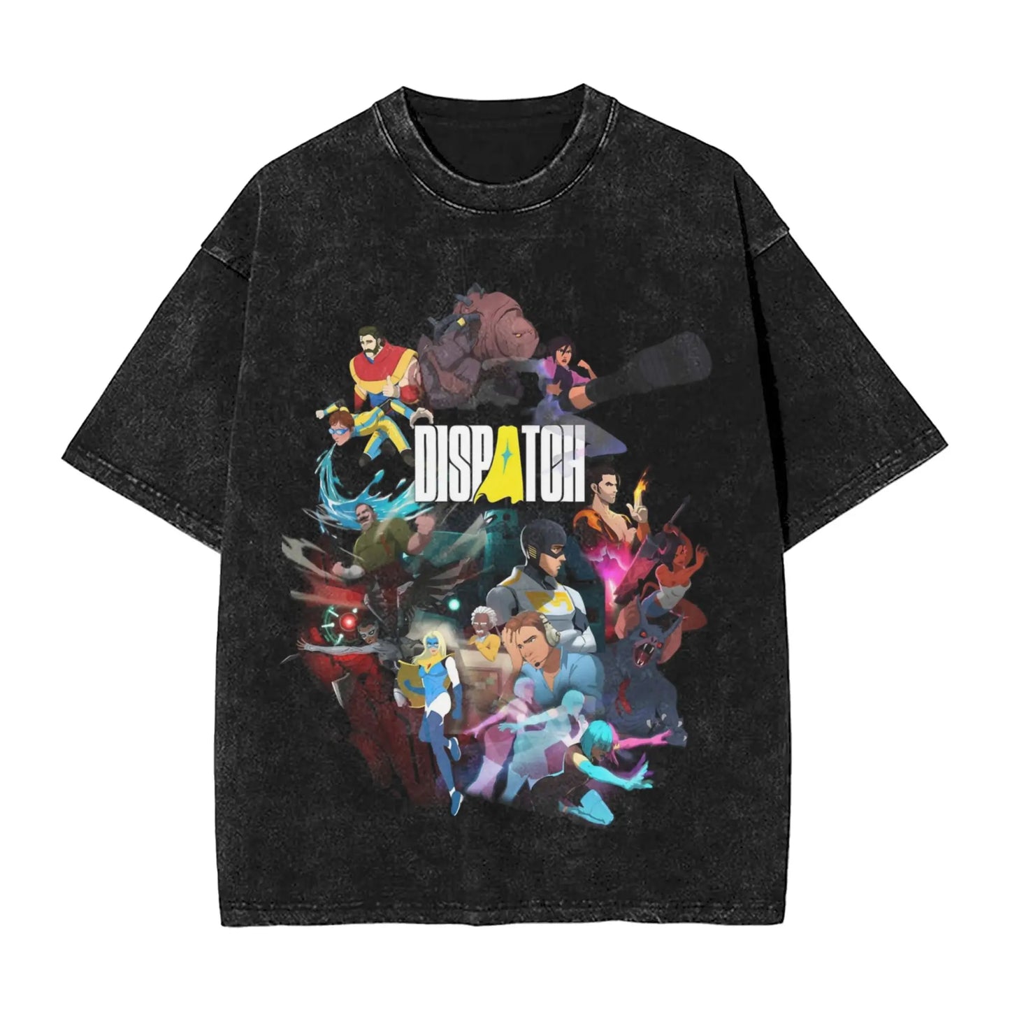 Dispatch Team Group T-Shirt Black