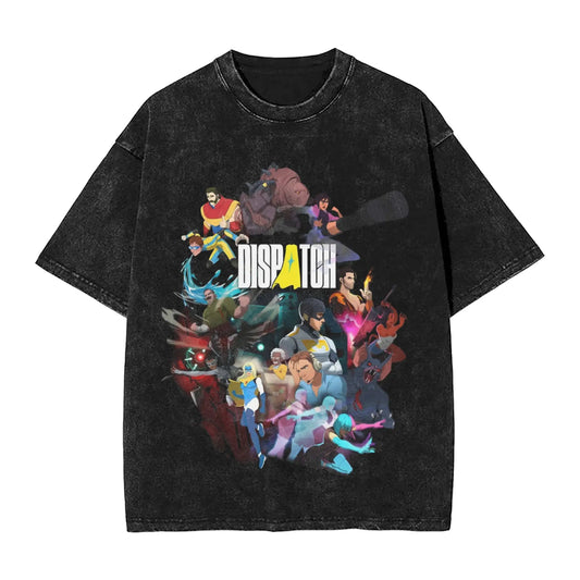 Dispatch Team Group T-Shirt Black