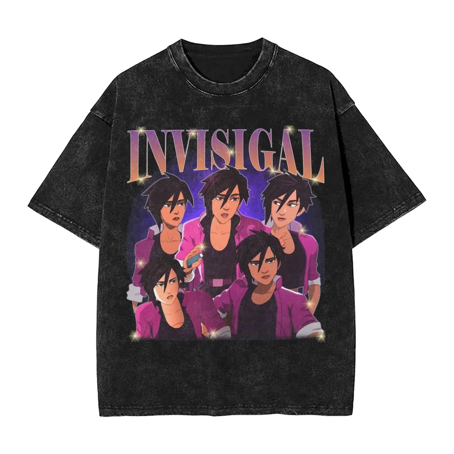 Dispatch Multiple Invisigal T-Shirt Black