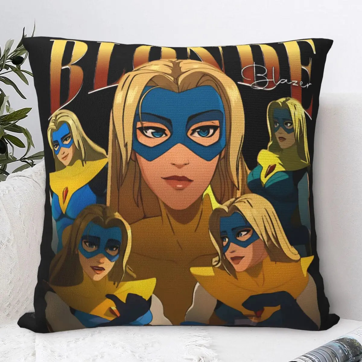 Dispatch Blonde Blazer Cushion